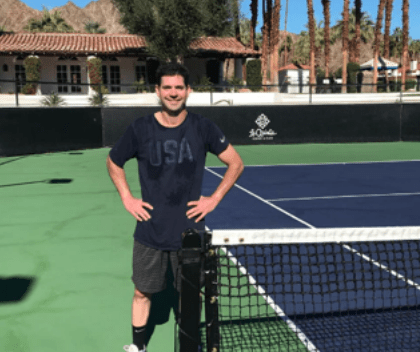Big Time Tennis Star Needed a Major Change in Work